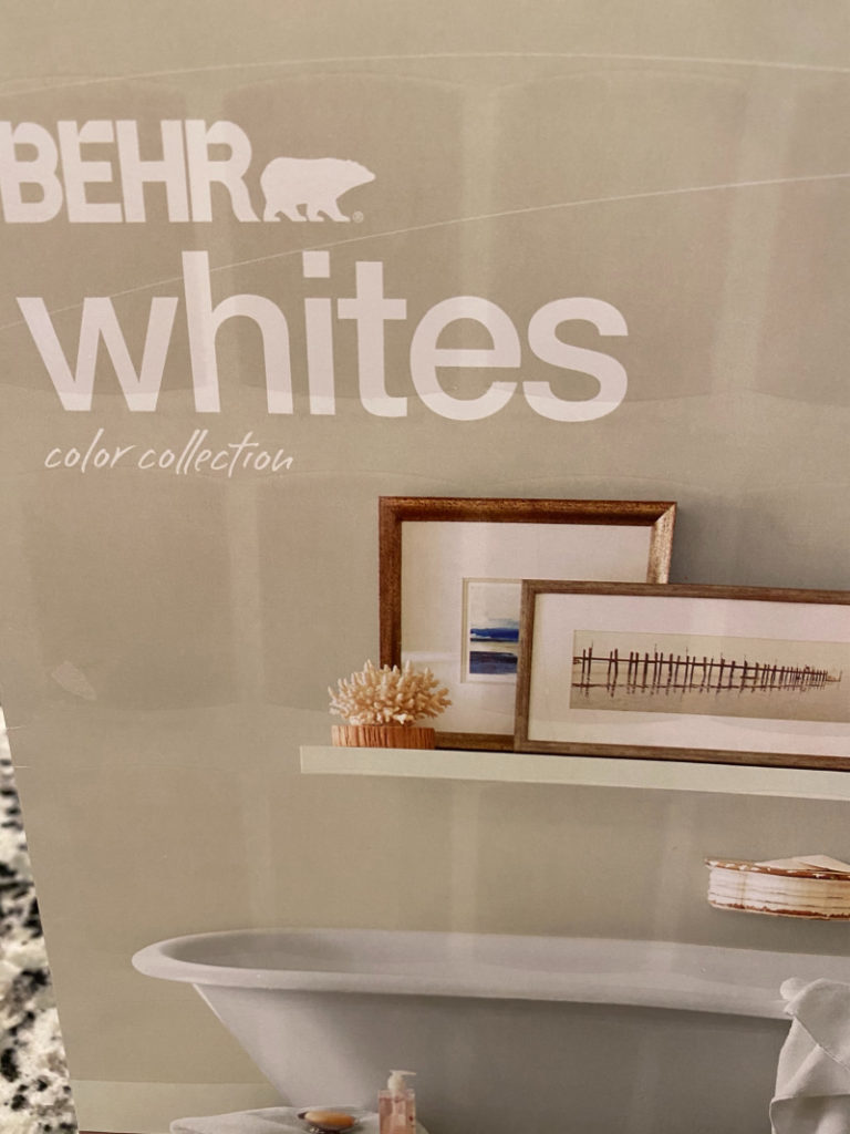 Behr Whites Paint Color Collection