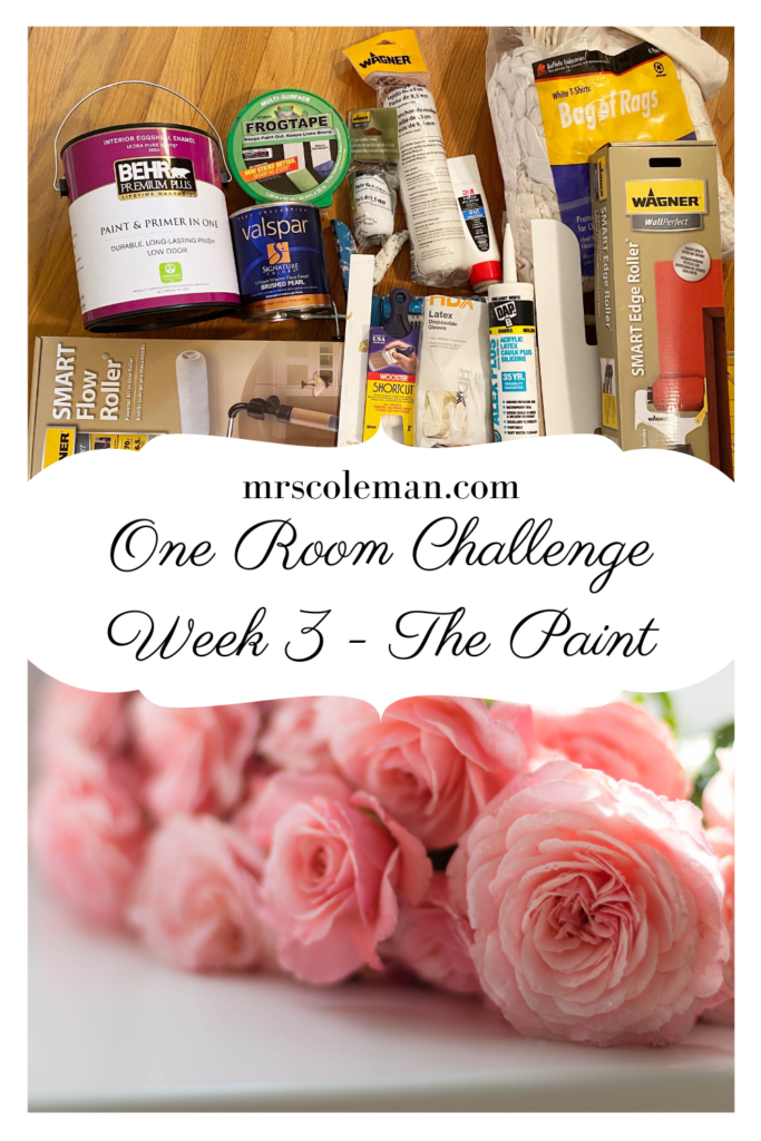 One Room Challenge Pinterest Graphic - Pinnable Image