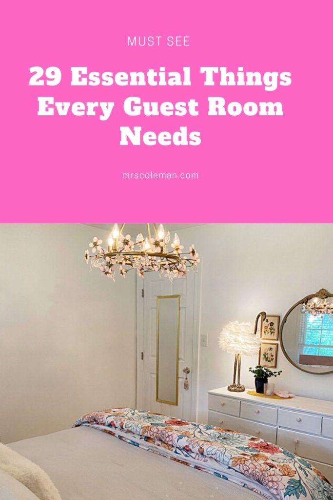 42 Extremely Thoughtful Guest Room Essentials That Will Make Your Guests  Never Want To Leave! - Home By Alley