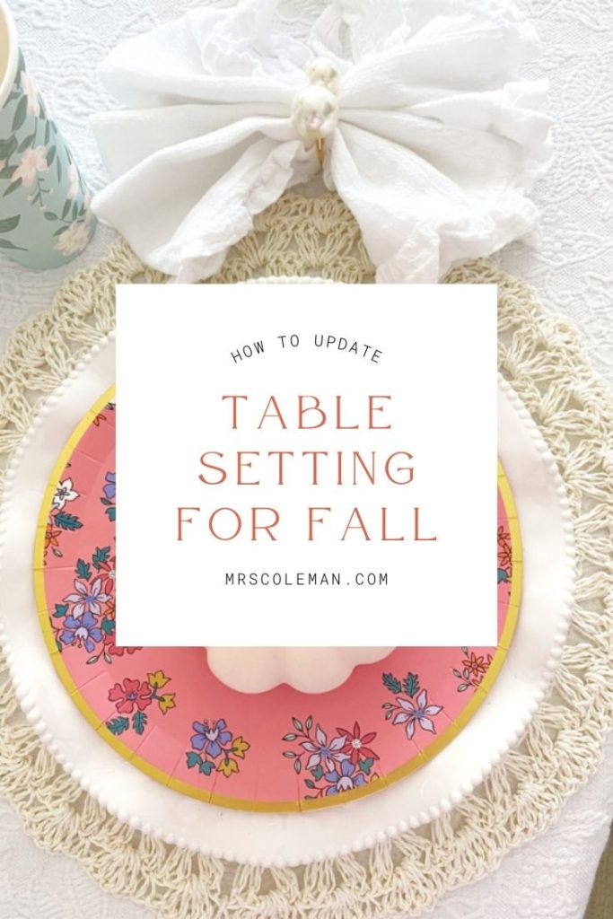 pinterest image for Fall tables cape